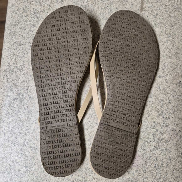 TKEES Tan Minimalist Sandals - Picture 2 of 3